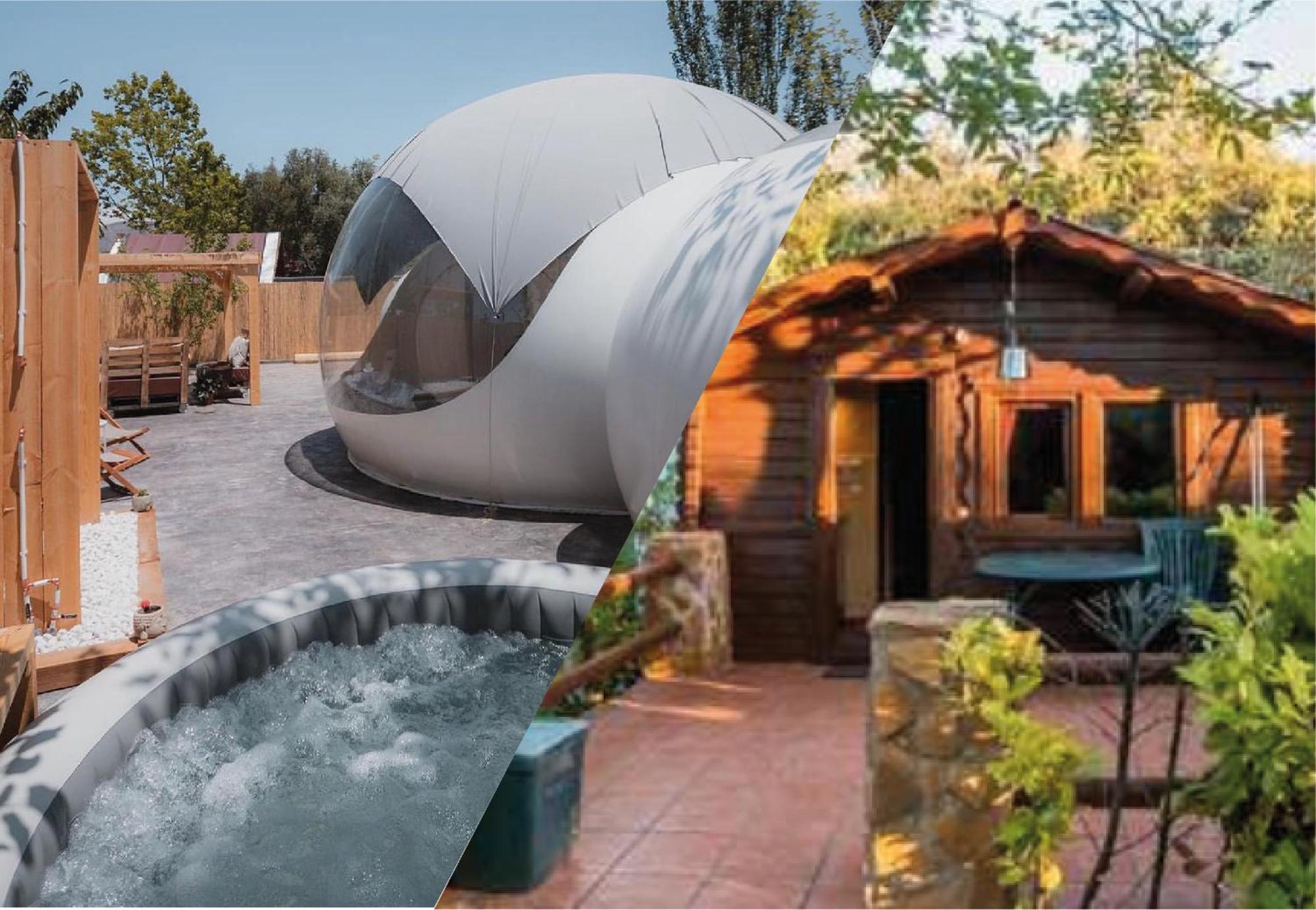 Fuente Del Lobo Glamping & Bungalows - Adults Only ピノス・ヘニル エクステリア 写真